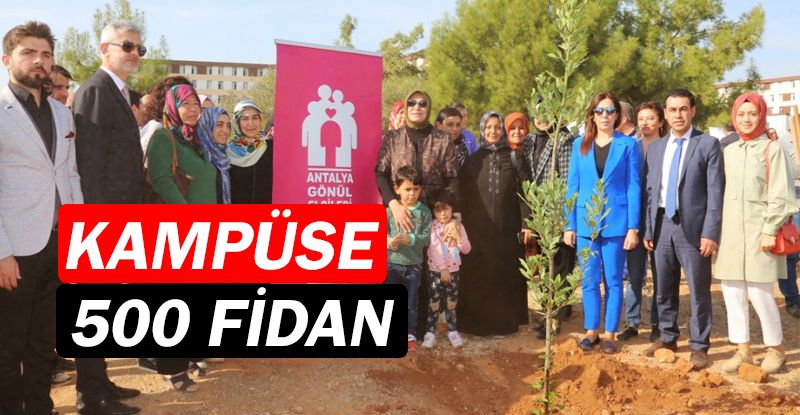 AÜ'den  ‘Bugün Fidan, Yarın Nefes’ Kampanyasına tam destek!