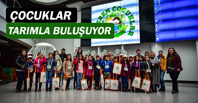 Yeşeren Çocuklar Projesi'nde çocuklara uygulamalı tarım...